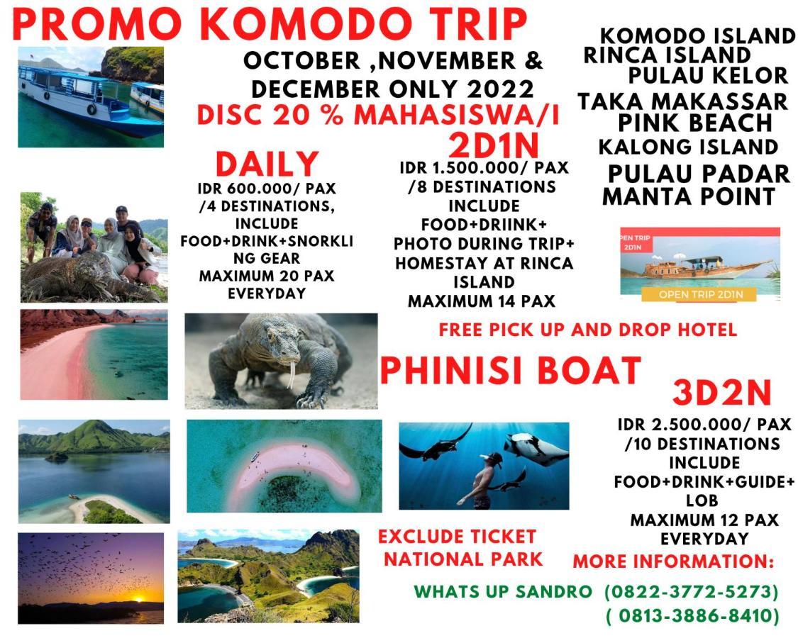 לבואן באג'ו Komodoku One Love Homestay And Tour מראה חיצוני תמונה